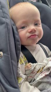 Photo of Archie Squire, a one-year-old boy.