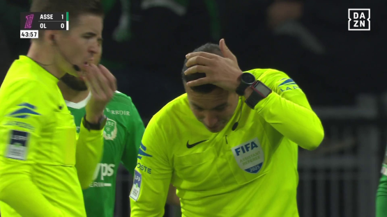 French match between fierce rivals St Etienne and Lyon SUSPENDED after referee hit on head by object thrown from crowd