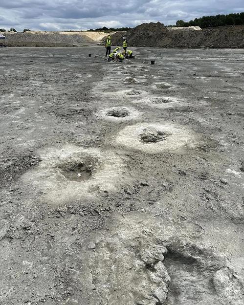 Archaeologists Unearth the World’s Longest Dinosaur Footprints in the UK, Unveiling Amazing 166-Million-Year-Old Secrets!