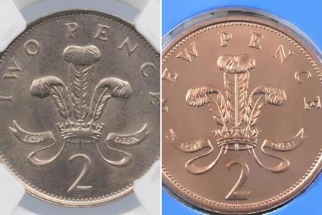 Rare 2p coin sells for eye-watering £400 thanks to unique ‘tint’ on its metal… and YOU could have one in your change