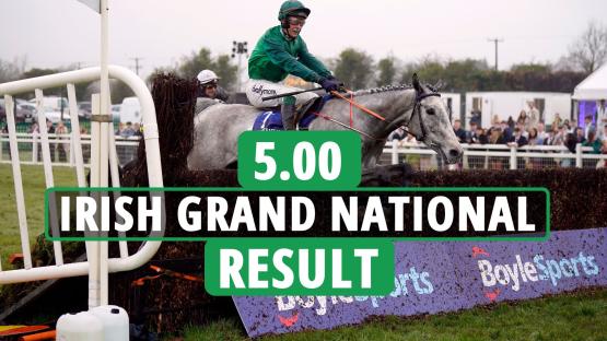 Who won Irish Grand National 2025? Full results, fallers and finishing order for 5.00 Fairyhouse race
