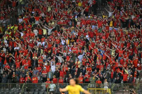 Wales fan rushed to hospital after falling from upper tier during World Cup qualifier against Belgium