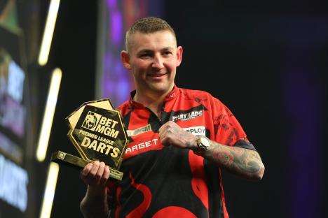 ‘I can’t be doing this anymore’ – Nathan Aspinall reveals moment he nearly walked out on darts before Premier League win