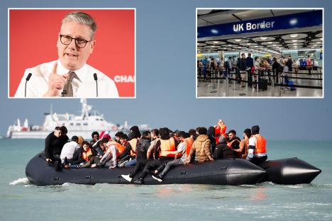  Keir unveils migration overhaul including crackdown on deportation dodgers, tougher English tests & settlement overhaul