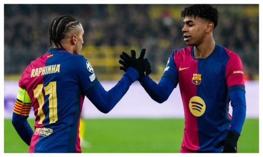 UCL: Raphinha, Lamine Yamal’s Ballon d’Or hopes fade after Inter eliminate Barcelona