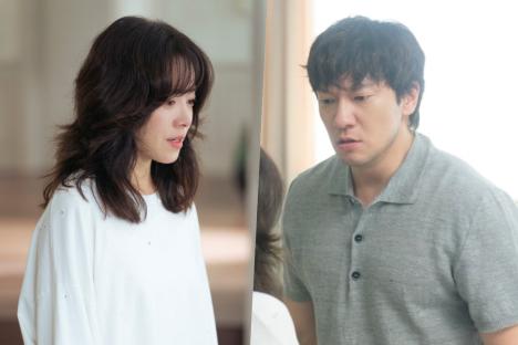 Han Ji Min Sheds Tears In Front Of An Angry Son Suk Ku In “Heavenly Ever After”