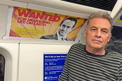 Chris Packham accused of ‘inciting personal attacks’ after plastering trains with ‘wanted’ posters for big energy bosses