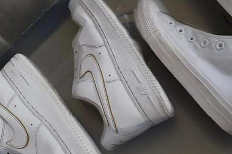 I was ready to chuck my white trainers in the bin after they went all grubby – until I discovered a 15p trick