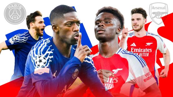 PSG vs Arsenal LIVE SCORE: Champions League semi-final updates as Gunners look to overturn deficit and book final spot