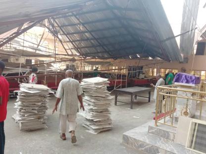 Church begs Abia govt for assistance as Cathedral’s roof collapses during windstorm