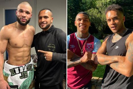 Conor Benn’s brother Harley opens door to fighting Chris Eubank Jr’s cousin Harlem after chance meeting in Marbella