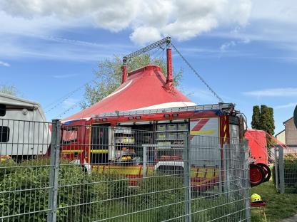 Circus horror as fire-eater sets fire to big top tent with 113 children inside leaving multiple injured in inferno