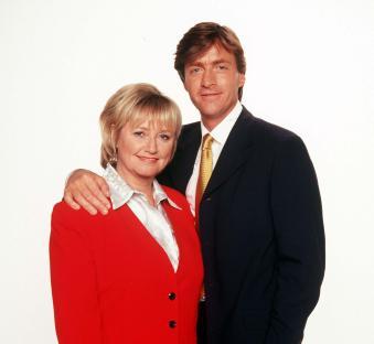 Judy Finnigan and Richard Madeley at *This Morning*'s 10th birthday.