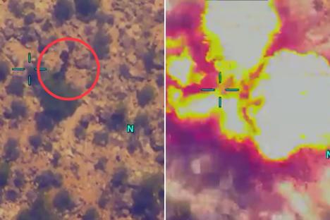 Trump’s chilling threat to Houthis saying ‘time for terrorists to hide’ as he shares deadly explosion video