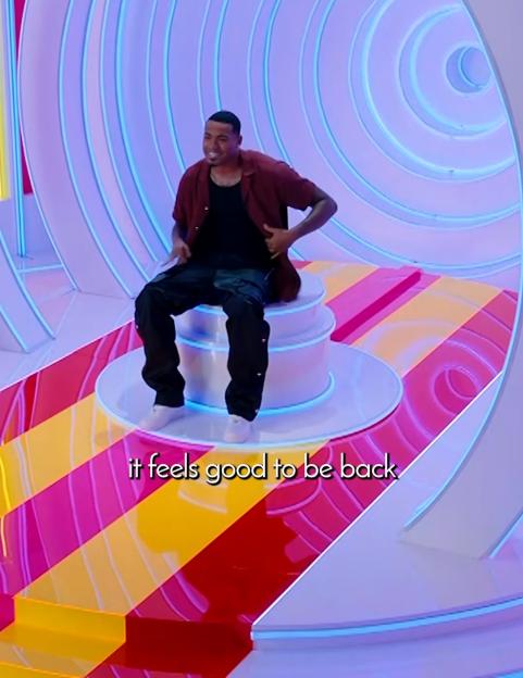 Tyrique Hyde on Love Island Games promo.