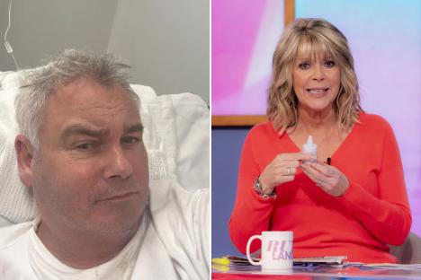 Furious Eamonn Holmes hits back at vile trolls accusing him of cheating on Ruth Langsford amid hospital dash