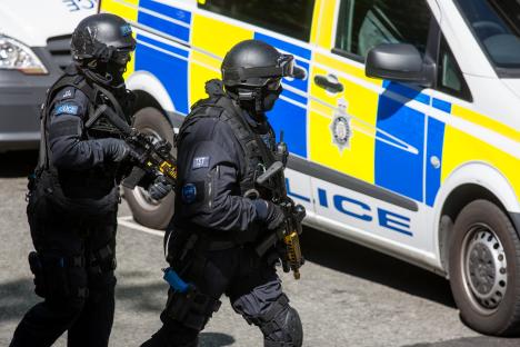 Five men – including four Iranians – held on terror offences after string of police raids across UK