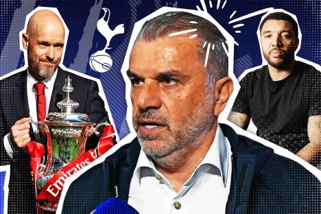 Spurs can’t fall into the Ten Hag trap with Ange even if he somehow wins the Europa – he looks lonely, isolated and DONE