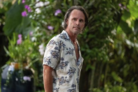 Walton Goggins in a scene from "The White Lotus."