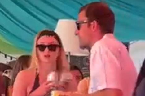 Sophie Turner confirms she’s back with aristocrat boyfriend two months after splitting as they cosy up at Glastonbury
