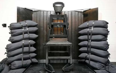 Execution chair.