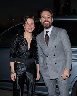 Vicky McClure and Martin Compston arriving at the BRIT Awards.