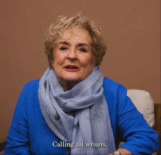 Judy Nunn, actress, calling all writers.