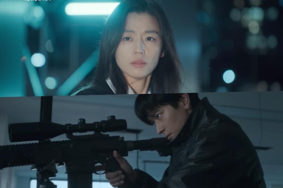 Watch: Jun Ji Hyun Faces Deadly Threats While Kang Dong Won Becomes Her Relentless Protector In “Tempest”