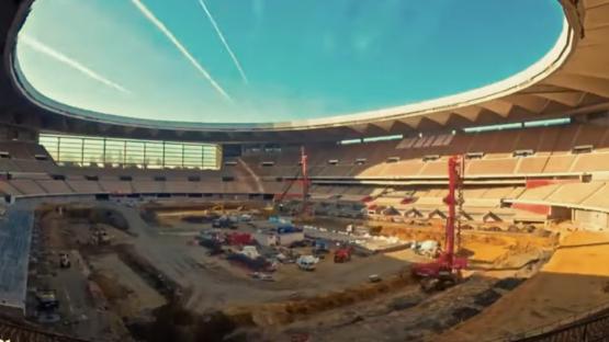 World Cup 2030 stadium that will rival Bernabeu and Nou Camp looks unrecognisable during major refurbishment