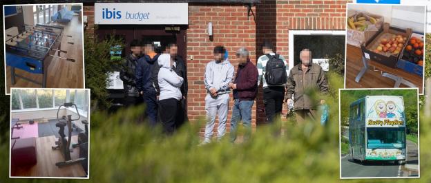 Asylum seekers cost taxpayers £4m a DAY with pricey hotels & accommodation sending bill skyrocketing, report reveals