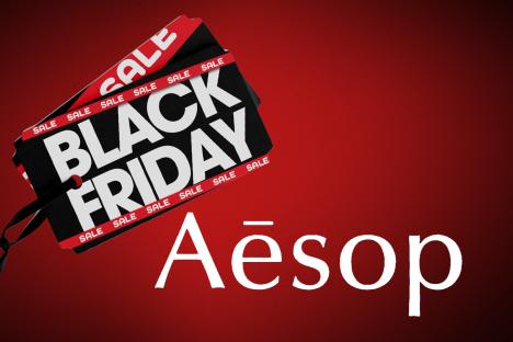 Aesop Black Friday 2025: what to expect this November
