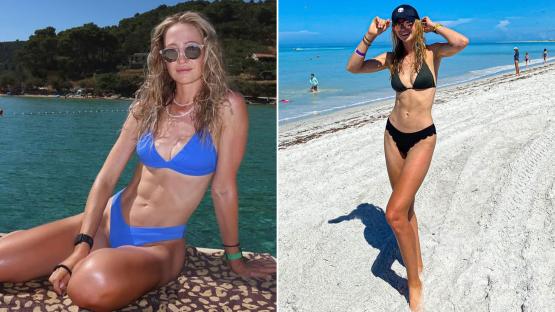 World no.1 golfer and tennis star’s sister Nelly Korda labelled ‘dream girl’ as she stuns in swimsuit shoot