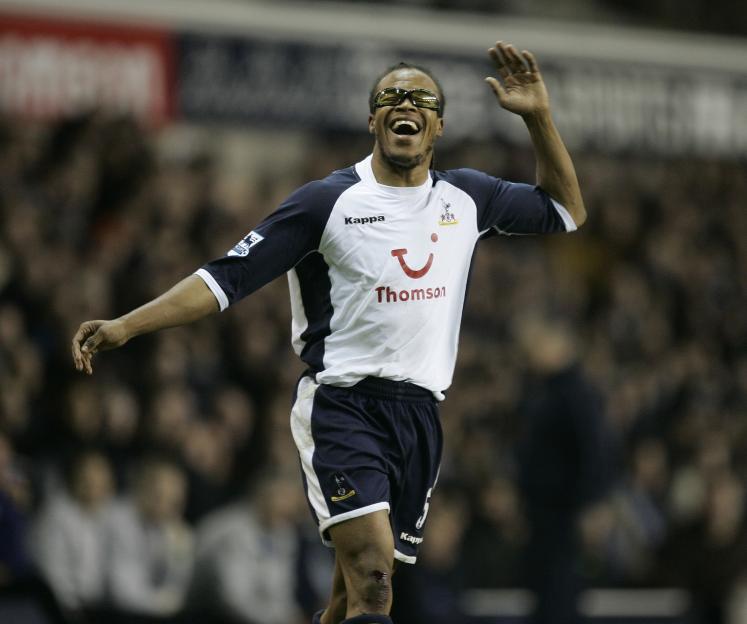 Edgar Davids celebrates a goal.