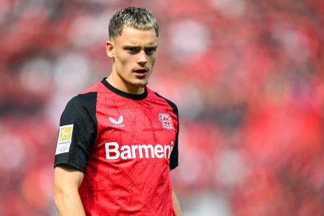 Florian Wirtz of Bayer Leverkusen during a Bundesliga match.