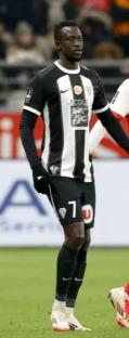 2SRT320 07 Ibrahima NIANE (sco) - 03 Hiroki SEKINE (sdr) during the Ligue 1 McDonald's match between Reims and Angers at Stade Auguste Delaune on February 16, 2025 in Reims, France. (Photo by Loic Baratoux/FEP/Icon Sport)