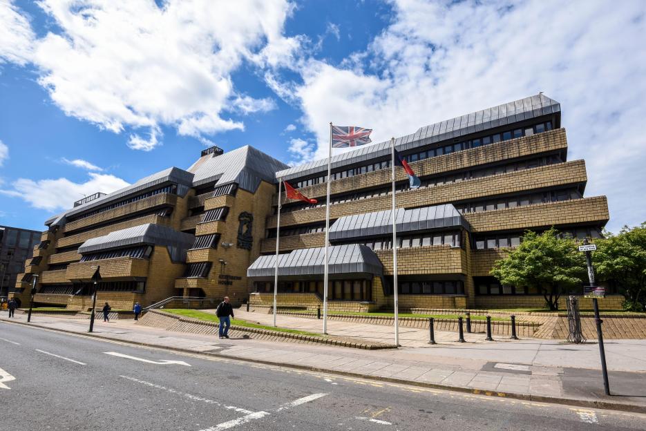 Kentigern House in Glasgow, Scotland.