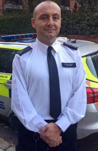PC Deniz Jaffer, a Metropolitan Police officer who pleaded guilty to misconduct.
