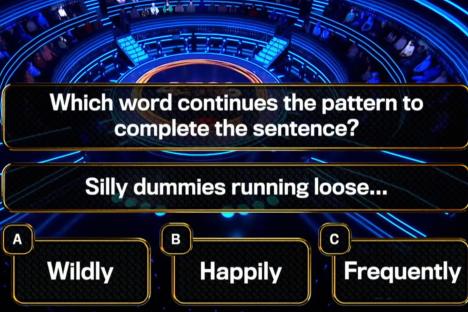 The 1% Club contestants caught out by tricky sequence question – but can you spot it?