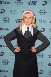 Paloma Faith at the Music Industry Trust Awards.