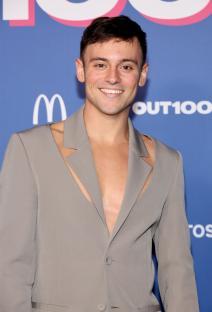 Tom Daley in Team GB attire.