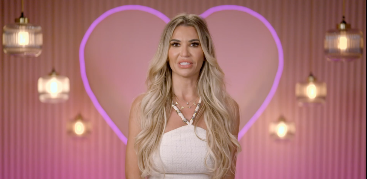Christine McGuinness on Celebs Go Dating.