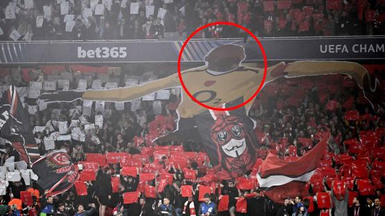 ‘That is cold’ – Arsenal unveil ‘beautiful’ tifo of Thierry Henry vs Real Madrid… but something’s missing