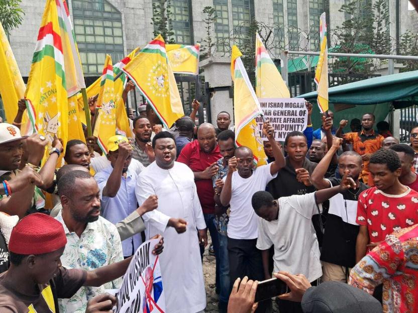 Shockwaves at CAC Head Office as Protests Erupt Over National Youth Council of Nigeria Deregistration