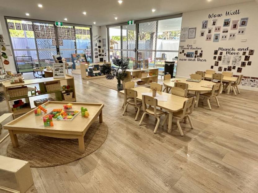 Classroom at First Steps Learning Academy in Bangor, Sydney.