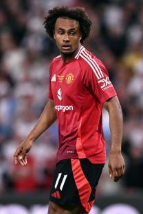 BILBAO, SPAIN - MAY 21: Joshua Zirkzee of Manchester United lo during the UEFA Europa League Final 2025 between Tottenham Hotspur and Manchester United at Stadio of San Mames on May 21, 2025 in Bilbao, Spain. (Photo by Image Photo Agency/Getty Images)