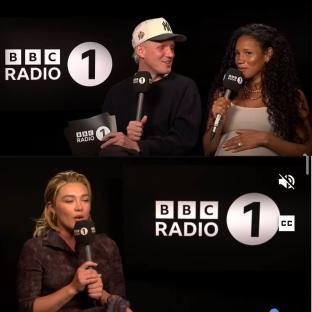 Collage of BBC Radio 1 interviews.
