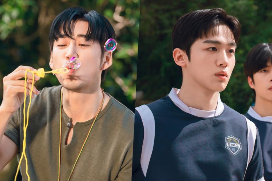 Yoon Kye Sang And Kim Yo Han Show Off Opposite Energy In New Drama “The Winning Try”