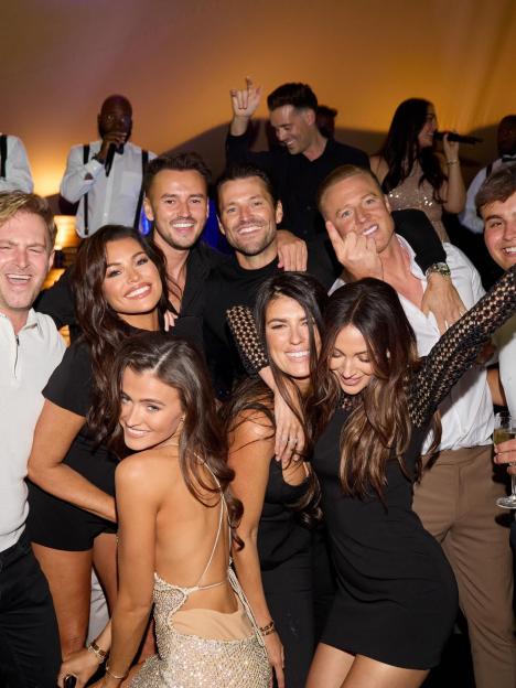 Inside Towie star Jess Wright’s glamorous 40th birthday bash as she dances with sister-in-law Michelle Keegan