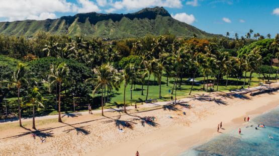 I went to the exotic holiday islands that feature in Disney’s new movie – with dinosaur tours and turtle beaches