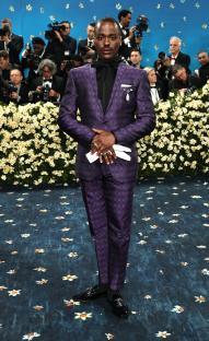 Ncuti Gatwa at the Met Gala.